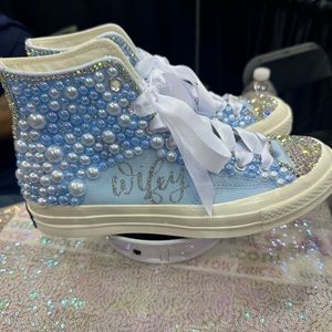 women’s custom wifey converse